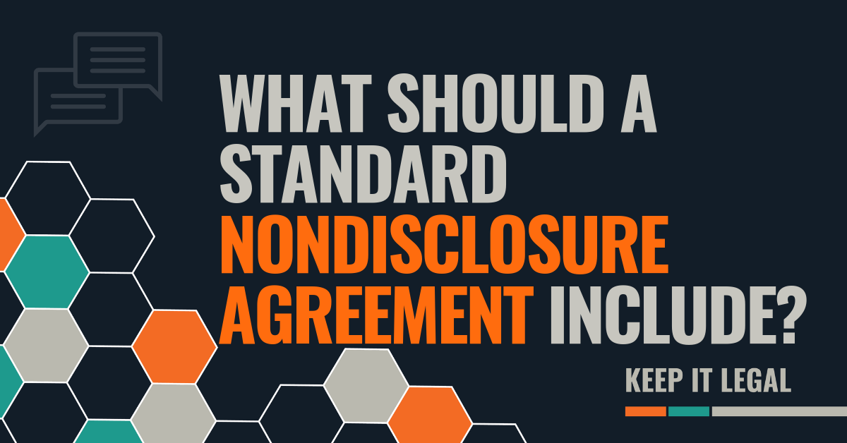 Featured thumbnail for Ask David: What Should a Standard Nondisclosure Agreement Include?